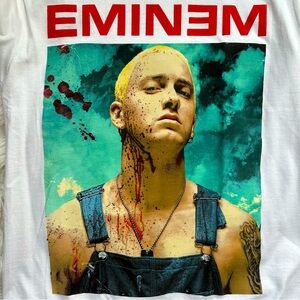 Eminem • Bloody Chainsaw Tee Shirt Official Merch